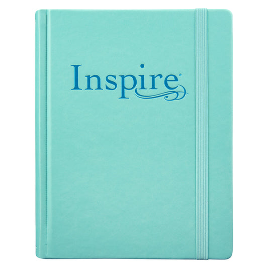 NLT Inspire Bible Revised Edition Aquamarine (Imitation Leather)