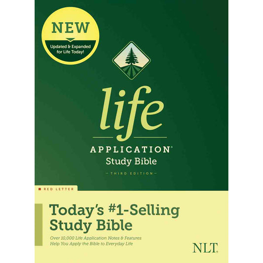 NLT Life Application Study Bible Third Edition Red Letter (Hardcover)