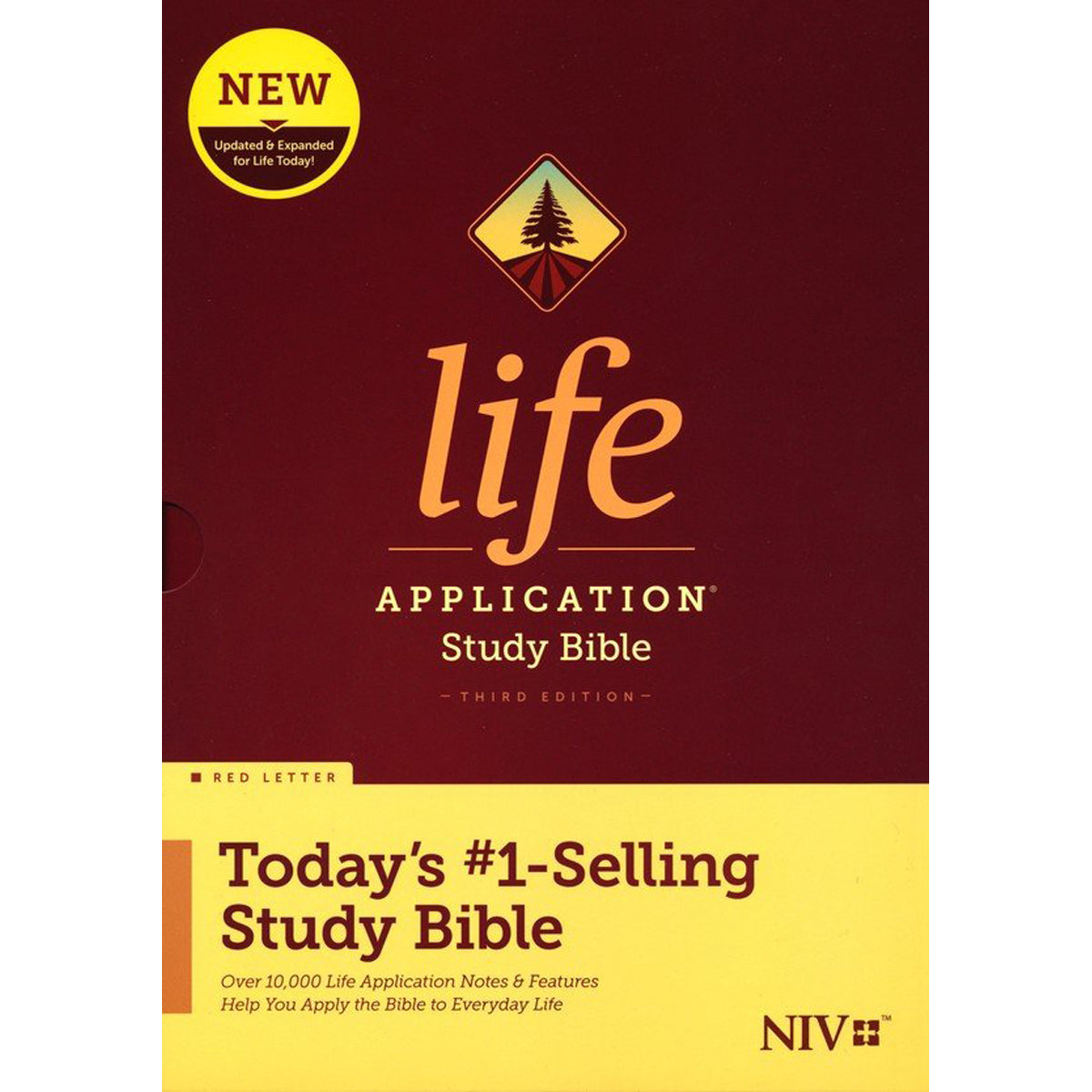 NIV Life Application Study Bible Third Edition Red Letter (Hardcover)