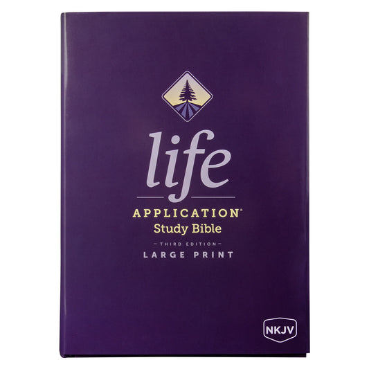 NKJV Life Application Study Bible, Third Edition, Large Print, Red Letter (Hardcover)