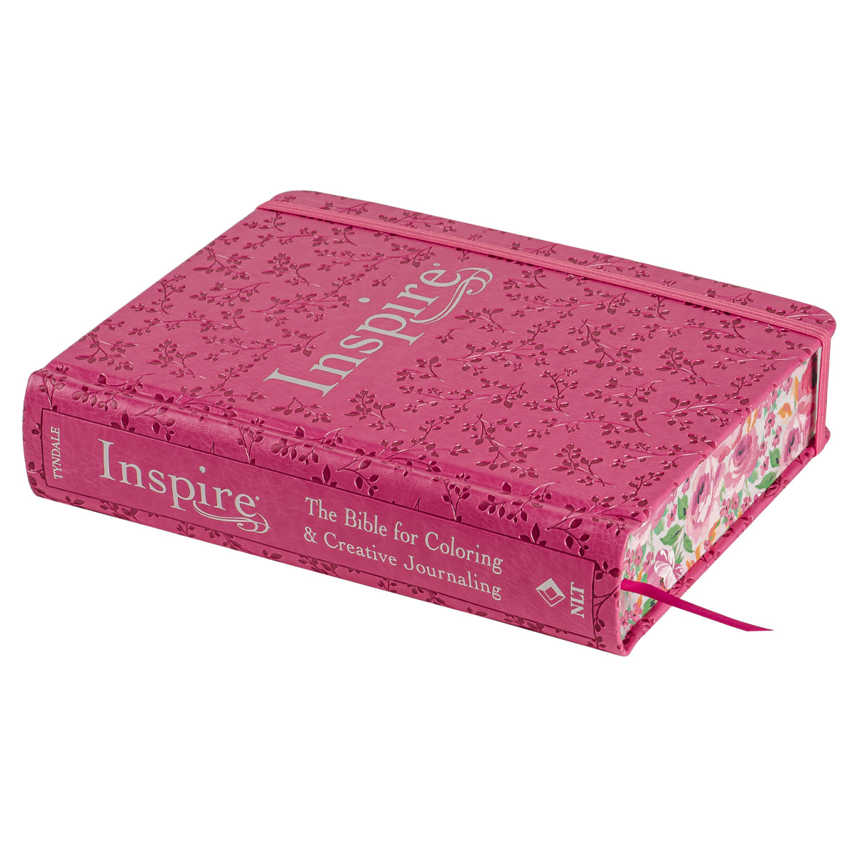 NLT Inspire Filament Bible Pink Peony (Imitation Leather)