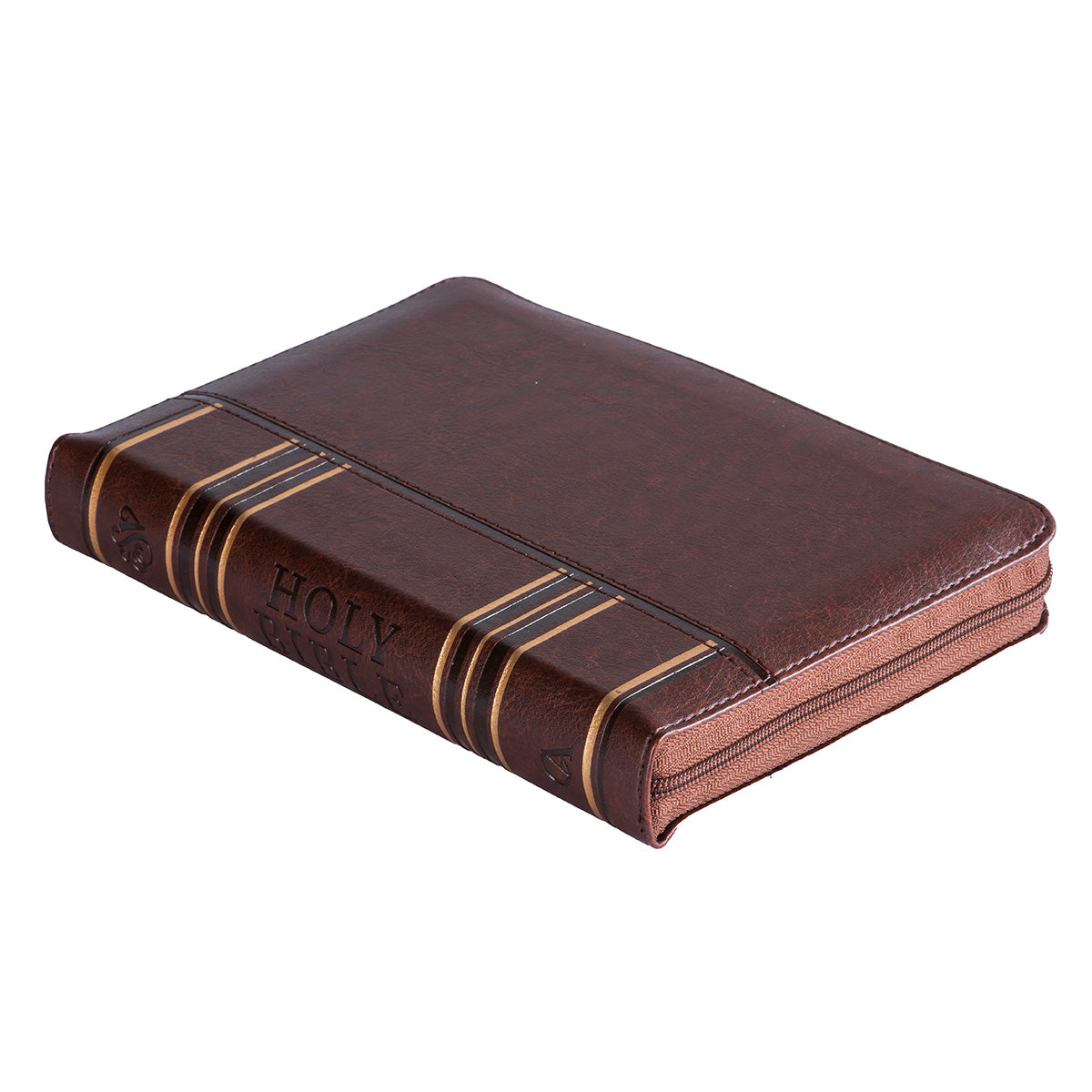 ESV Compact Bible With Zip Dark Brown