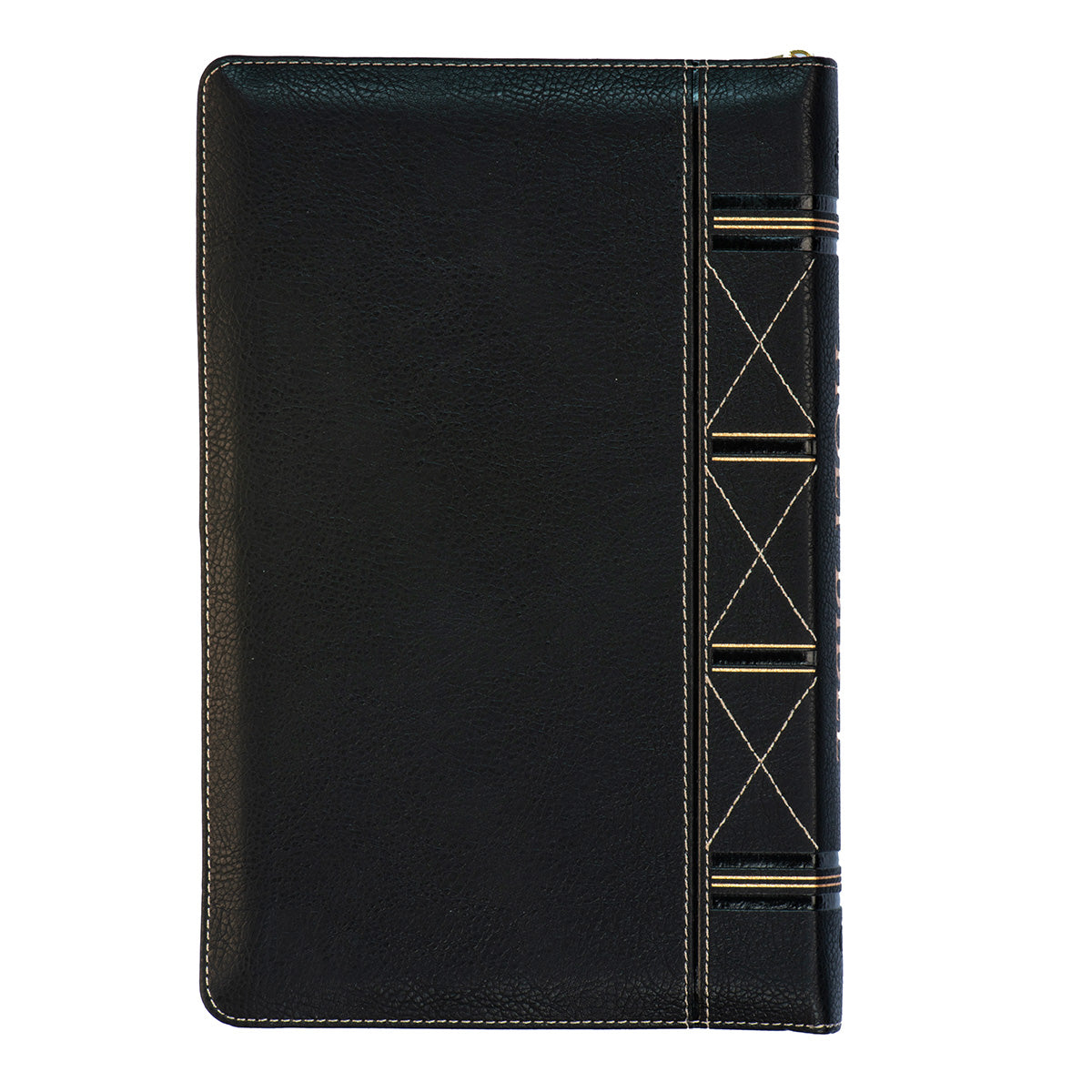 ESV Standard Thumb Indexed Bible With Zip Black