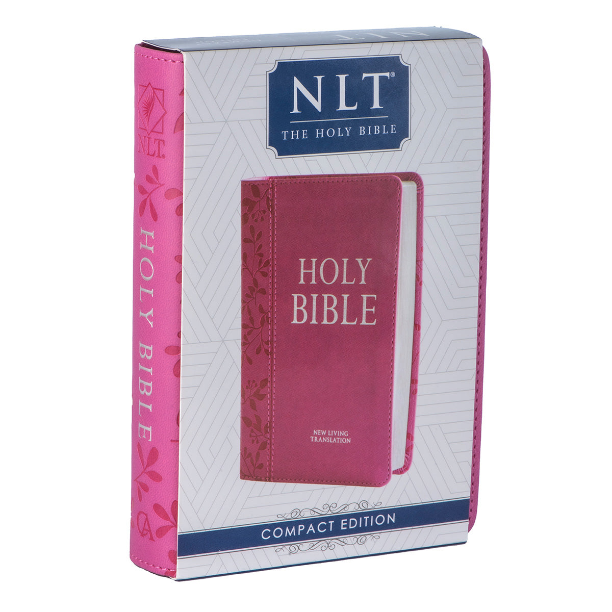 NLT Compact Bible Pink (Imitation Leather)