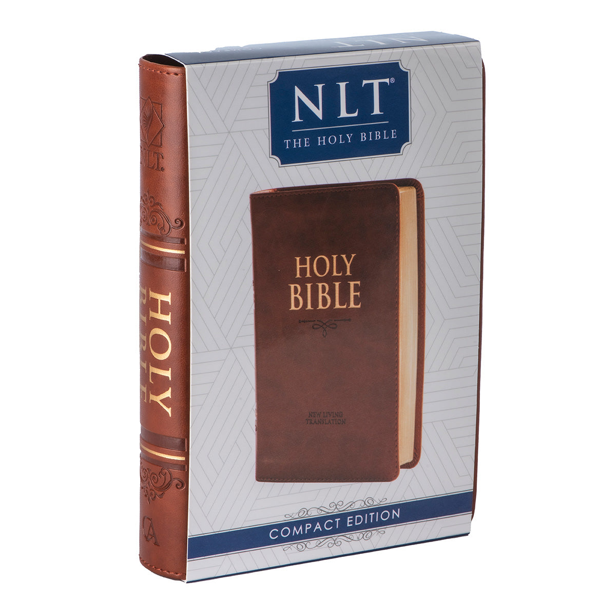 NLT Compact Bible Brown (Imitation Leather)