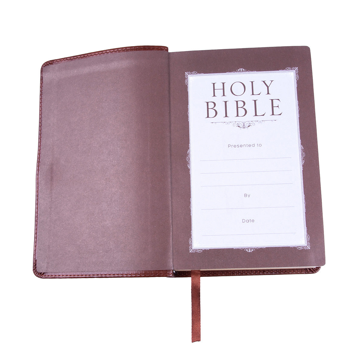 NLT Compact Bible Brown (Imitation Leather)