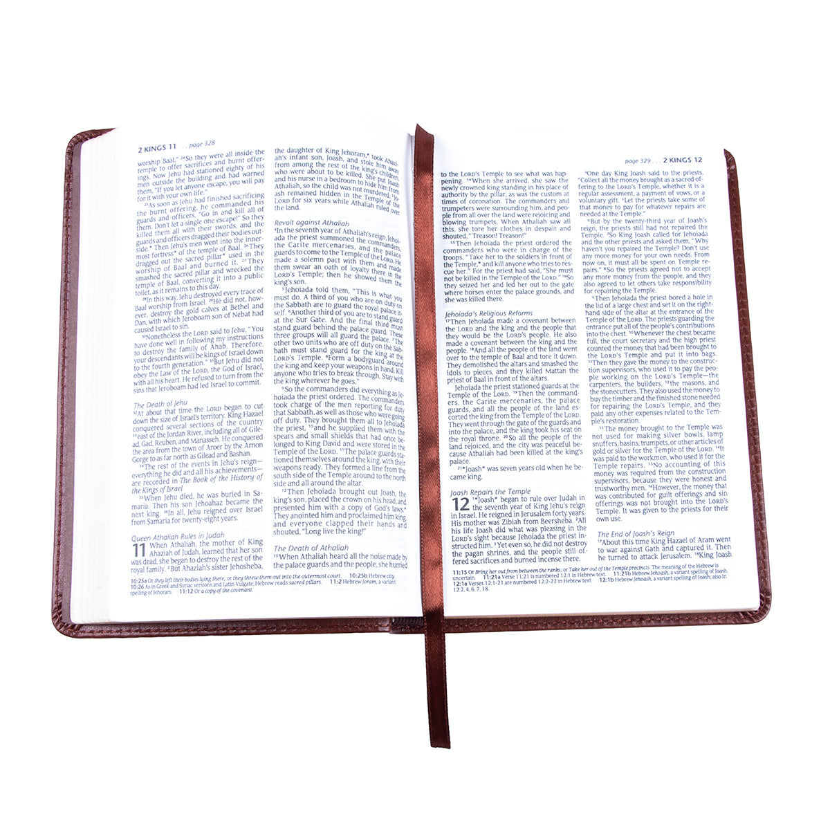 NLT Compact Bible Brown (Imitation Leather)