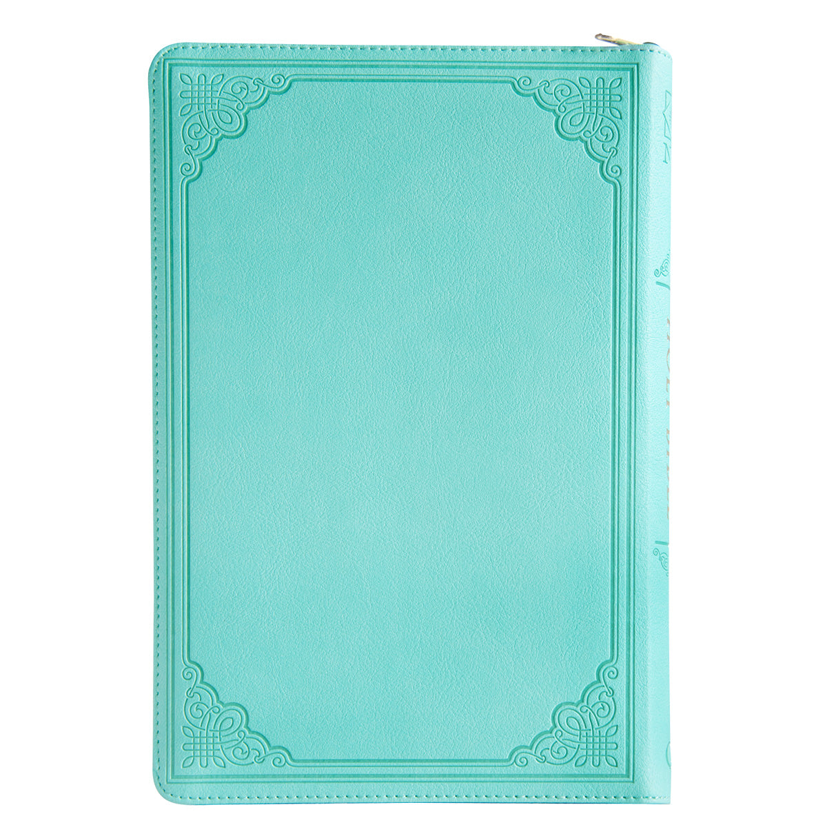 NLT Standard Bible Thumb Indexed With Zip Teal