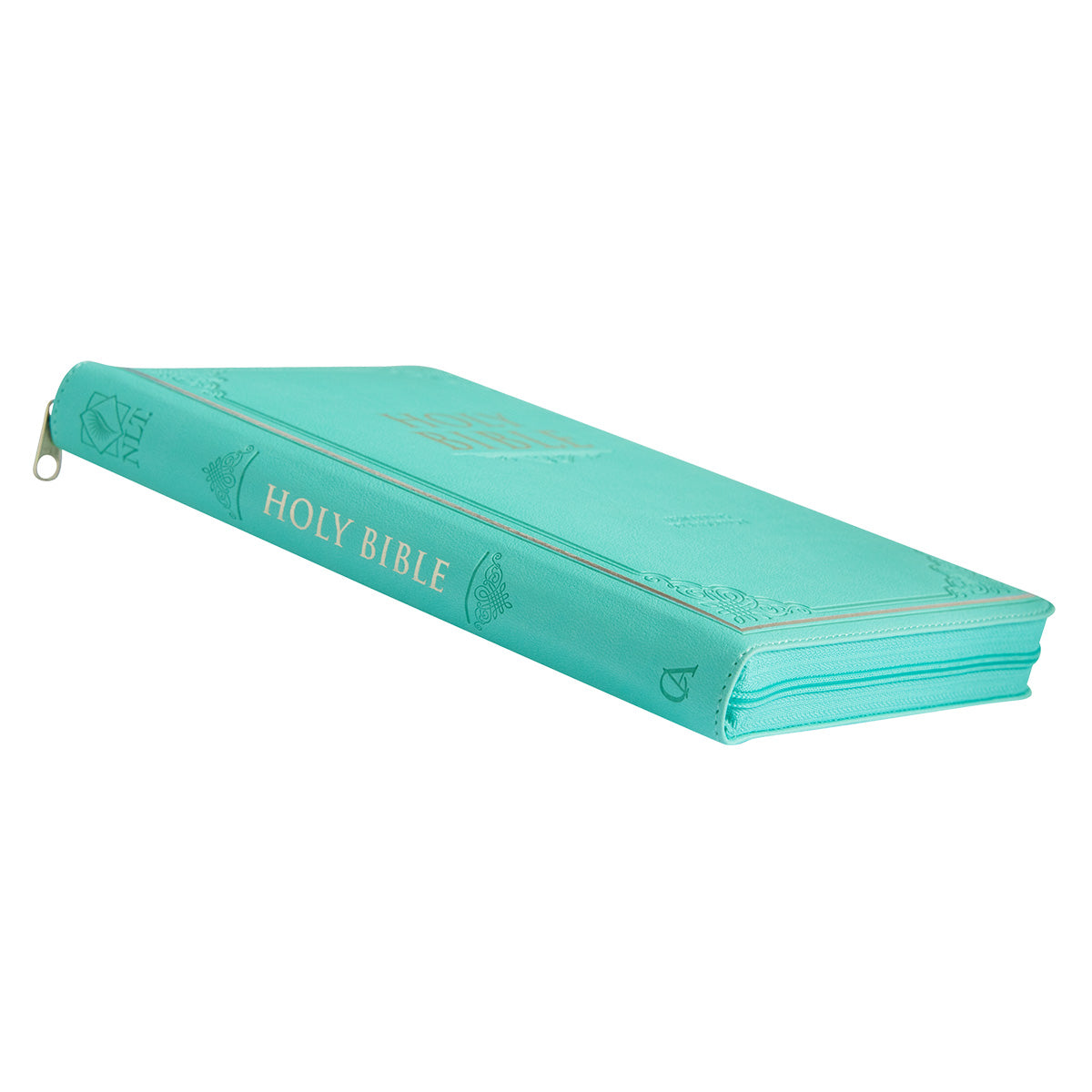 NLT Standard Bible Thumb Indexed With Zip Teal