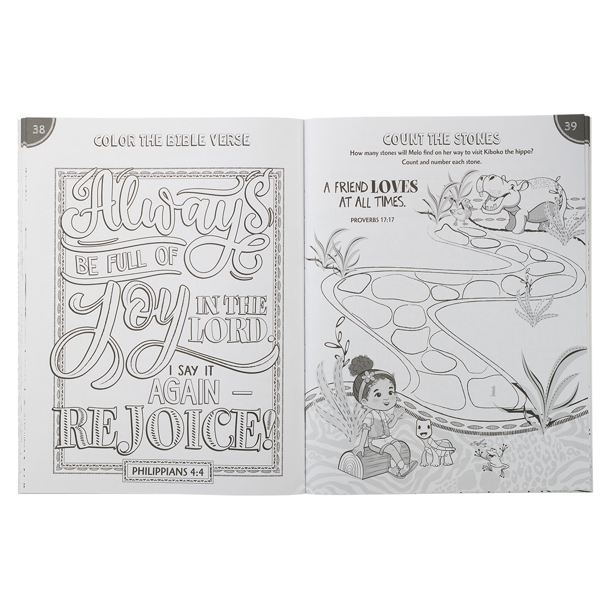 Melo And Friends Activity Book