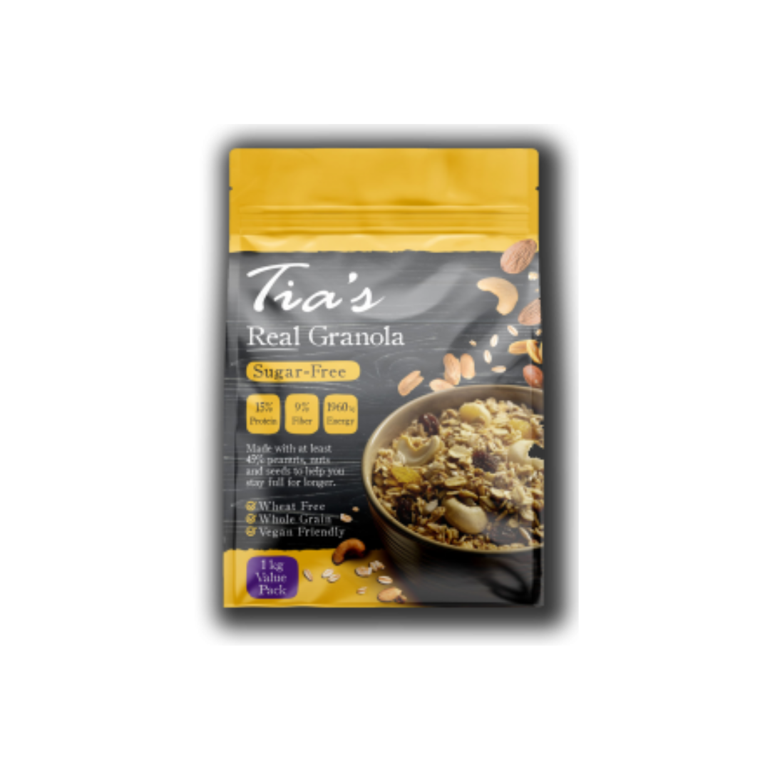 Tia's Real Granola Sugar Free