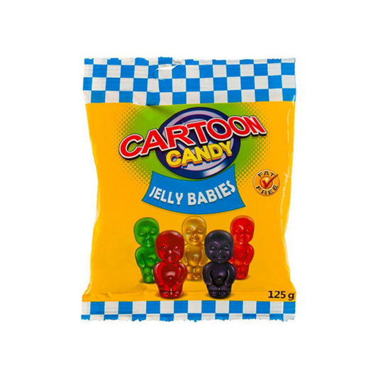 Cartoon Candy Jelly Babies 125g