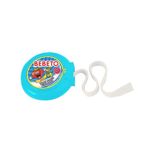 Bebeto Bubblegum Tape Rolls 1m – Tutti Frutti 36g