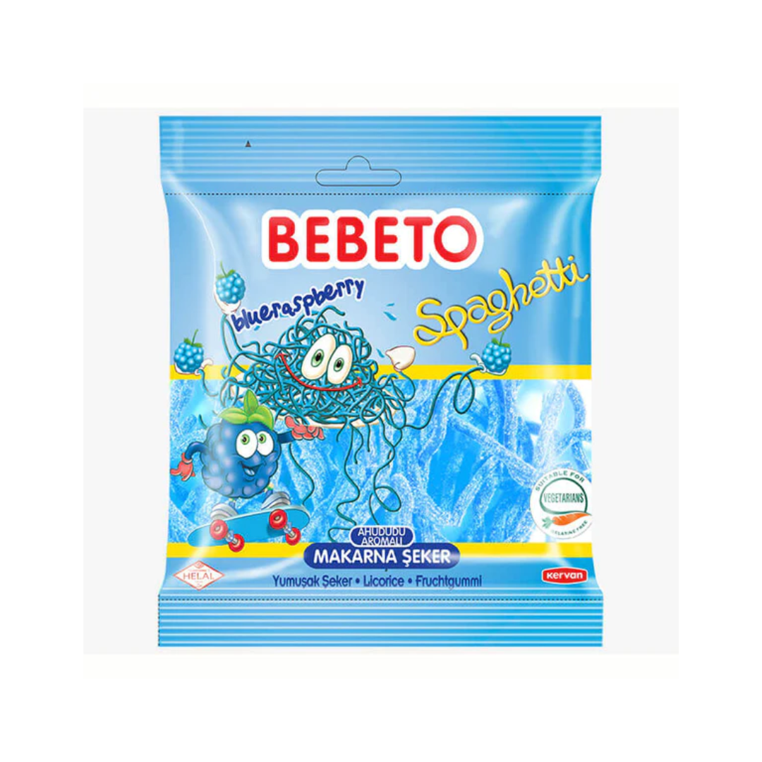 Bebeto Blue Raspberry Spaghetti 70g