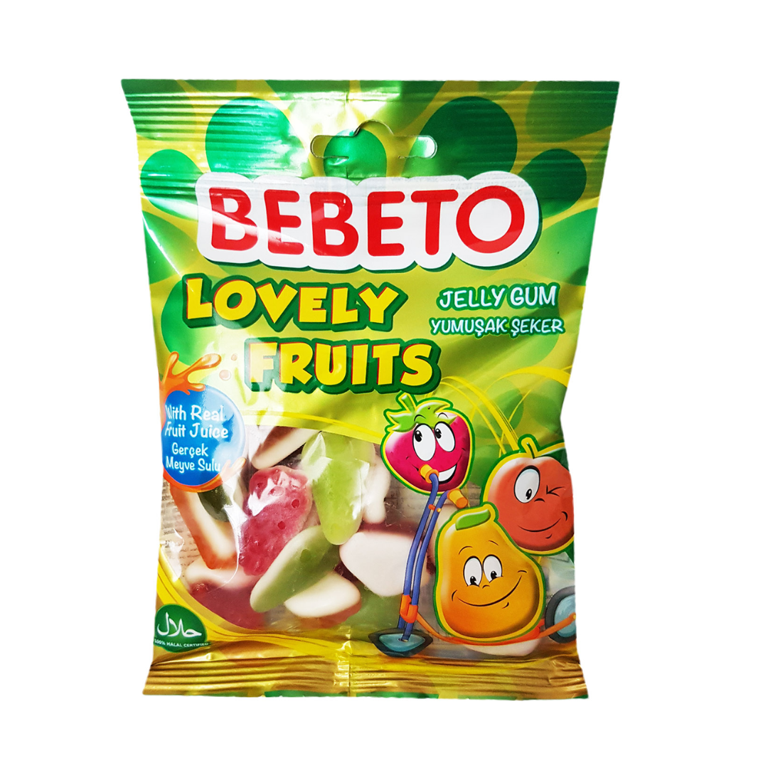 Bebeto Lovely Fruits 80g