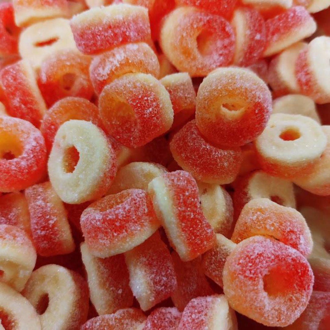 Bebeto Peach Rings 80g