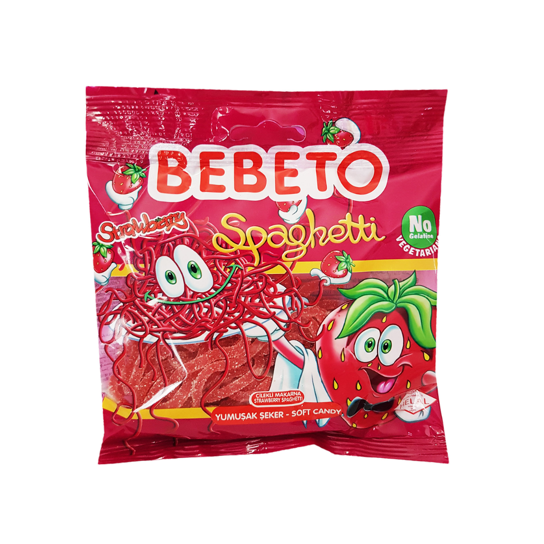 Bebeto Spaghetti Strawberry 80g