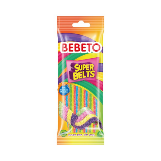 Bebeto Super Belts – Rainbow 75g