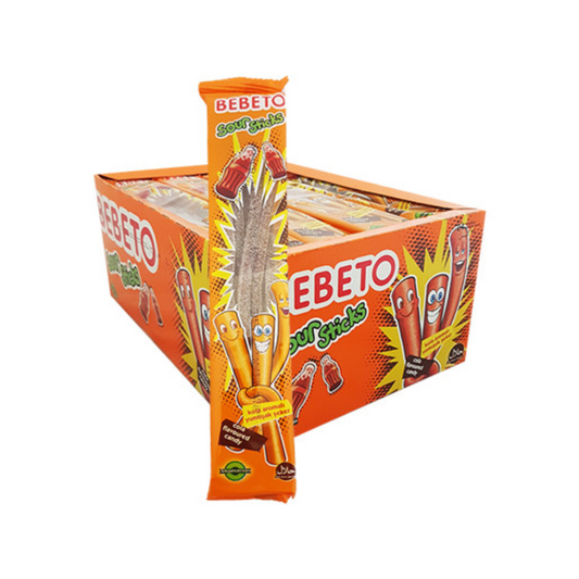 Bebeto Sour Sticks Cola 35g