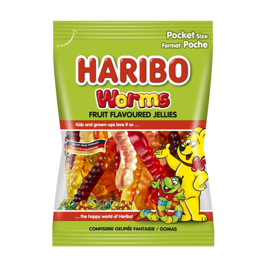 Haribo Worms 80g