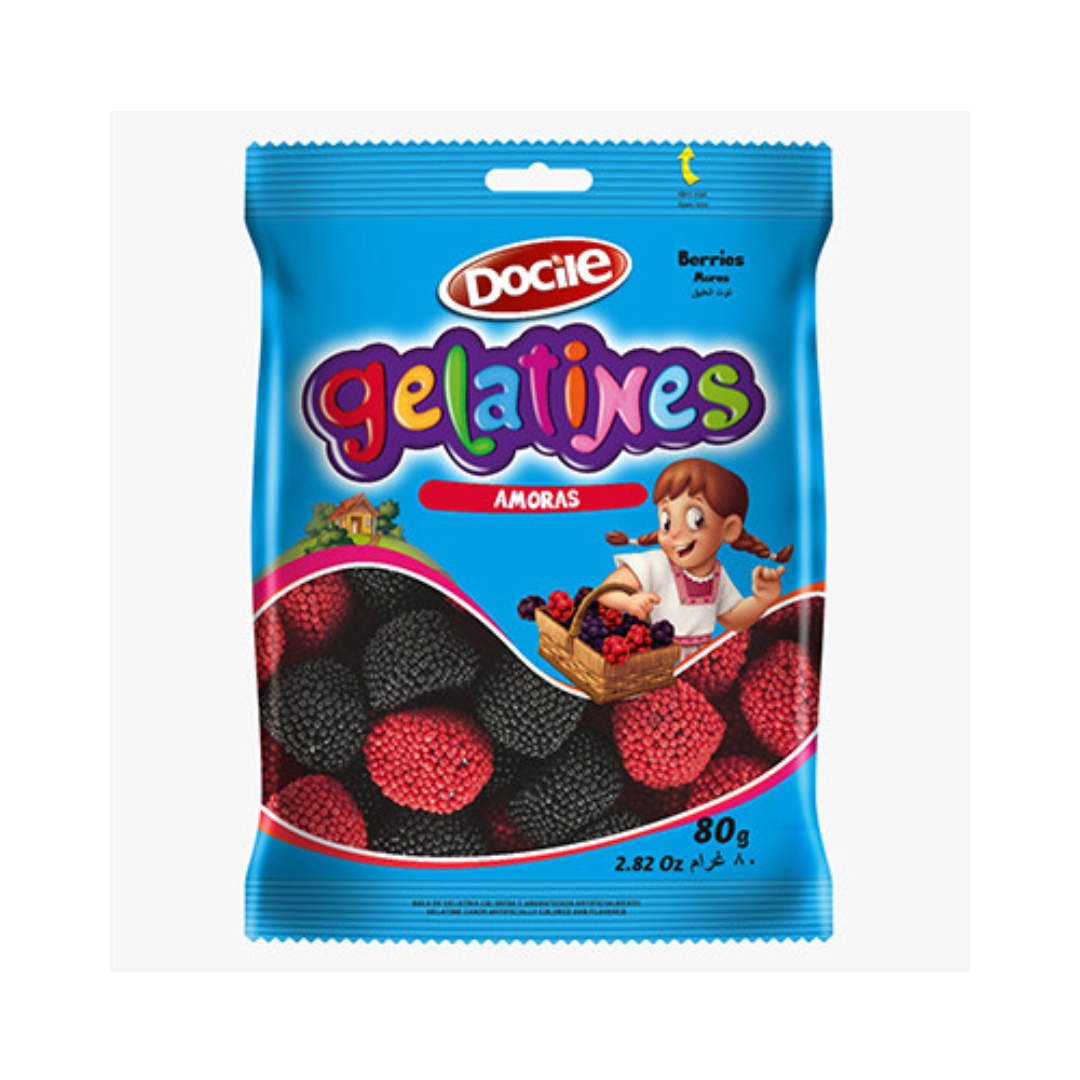 Docile Gelatines Berries 80g