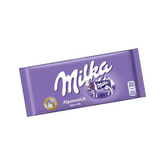 Milka Slabs Alpine Milk 100g