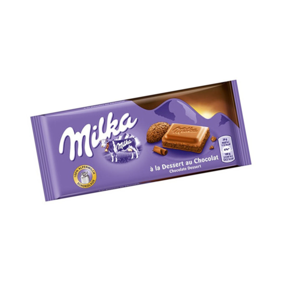 Milka Dessert Chocolate 100g