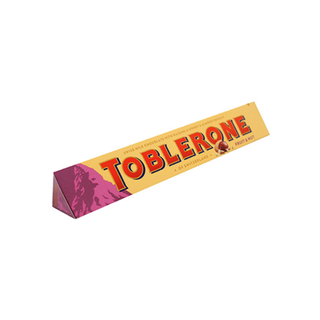 Toblerone Bar Fruit & Nut 100g