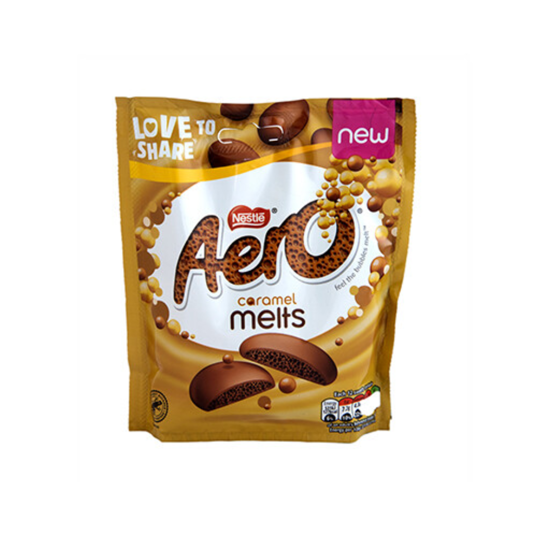 Nestle Aero Caramel Melts 86g