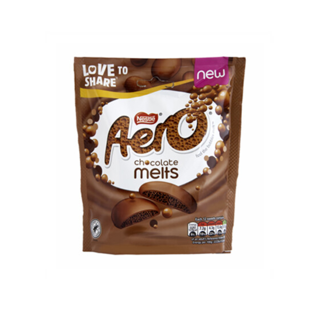 Nestle Aero Chocolate Melts 92g