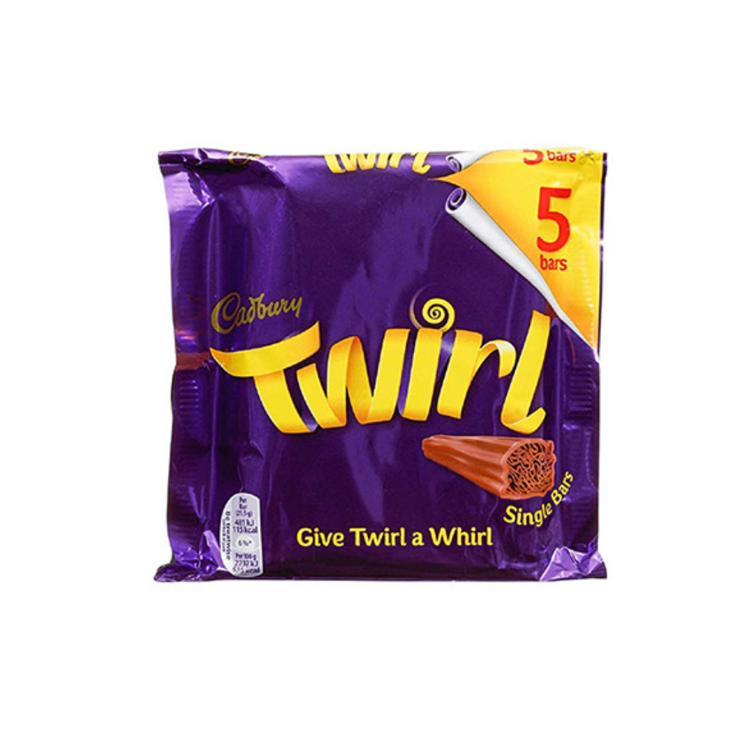 Cadbury Twirl 5 Pack 108g