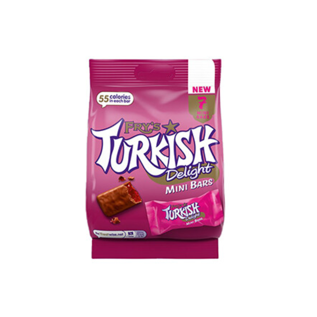 Frys Bag Mini Bar Turkish Delight 105g