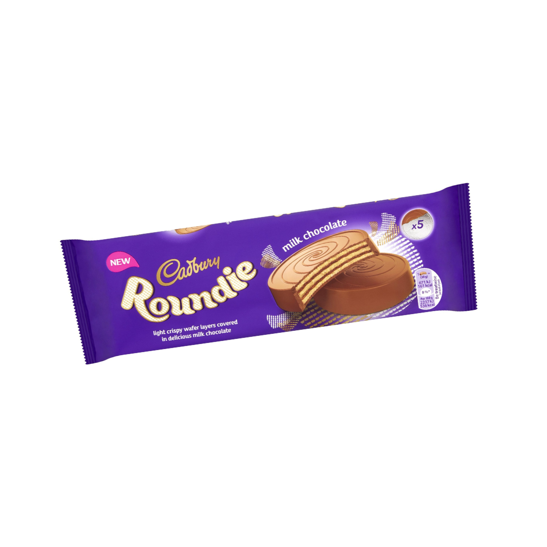 Cadbury Roundie Milk Chocolate Wafer 150g