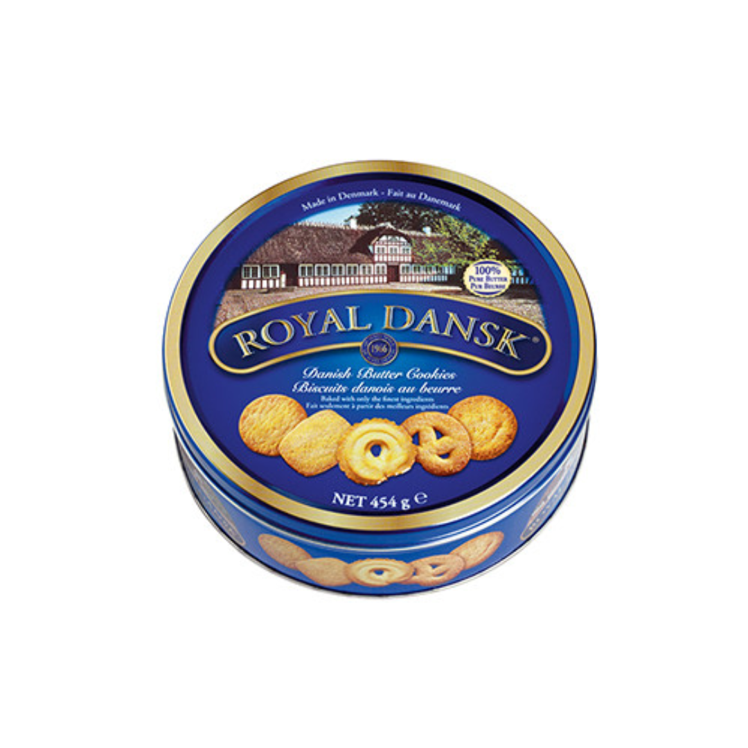 Royal Dansk Danish Tin Butter Cookies 454g