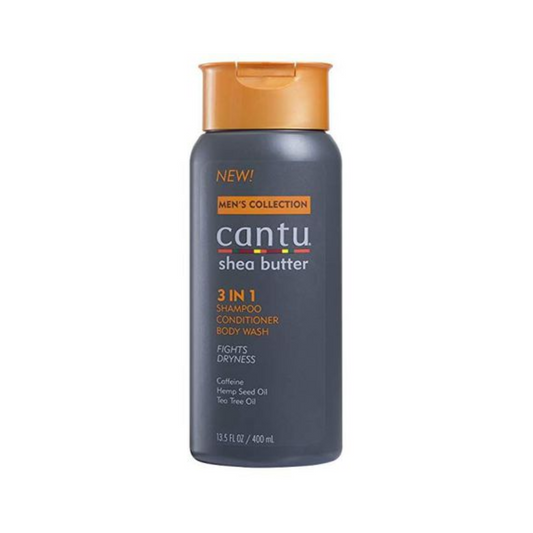 Cantu Mens 3 In 1 Shampoo and Conditioner - 400ml