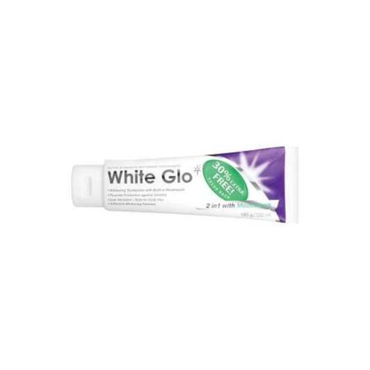 White Glo Toothpaste 2in1 100ml +30ml