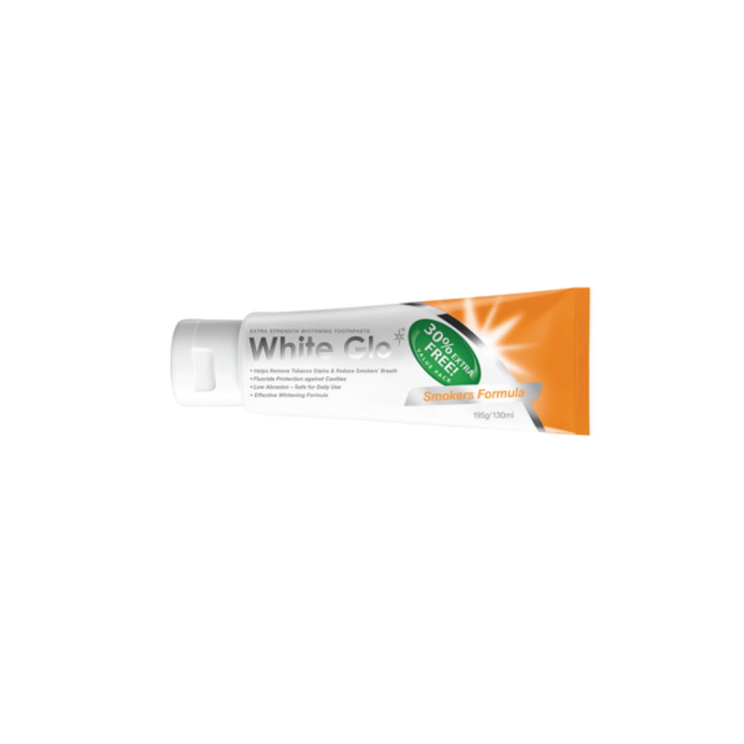 White Glo Toothpaste Smokers 100ml+30ml