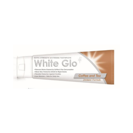 White Glo Toothpaste Coffee & Tea 100ml