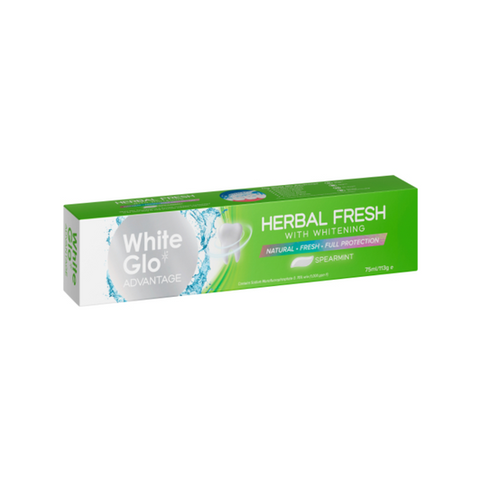 White Glo Advantage Toothpaste Herbal Fresh 75ml