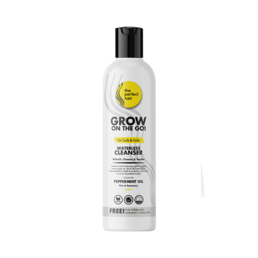 The Perfect Hair Grow On The Go! Waterless Cleanser 250ml