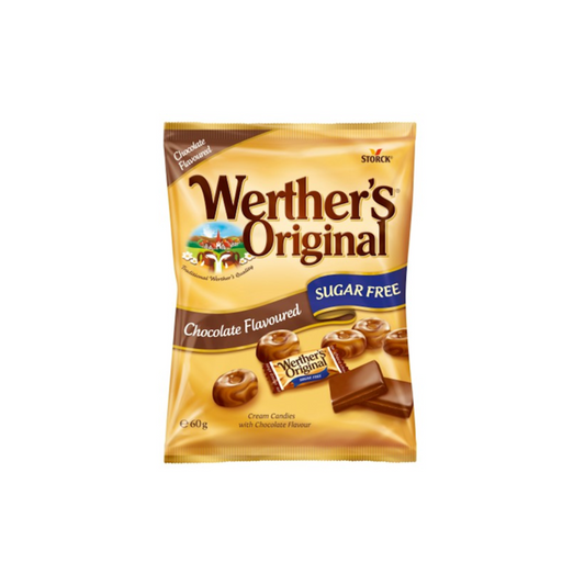 Werther's Original Sugar Free Chocolate Candies 60g