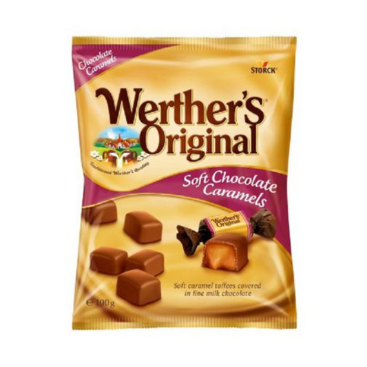 Werther's Original Soft Chocolate Caramels 100g