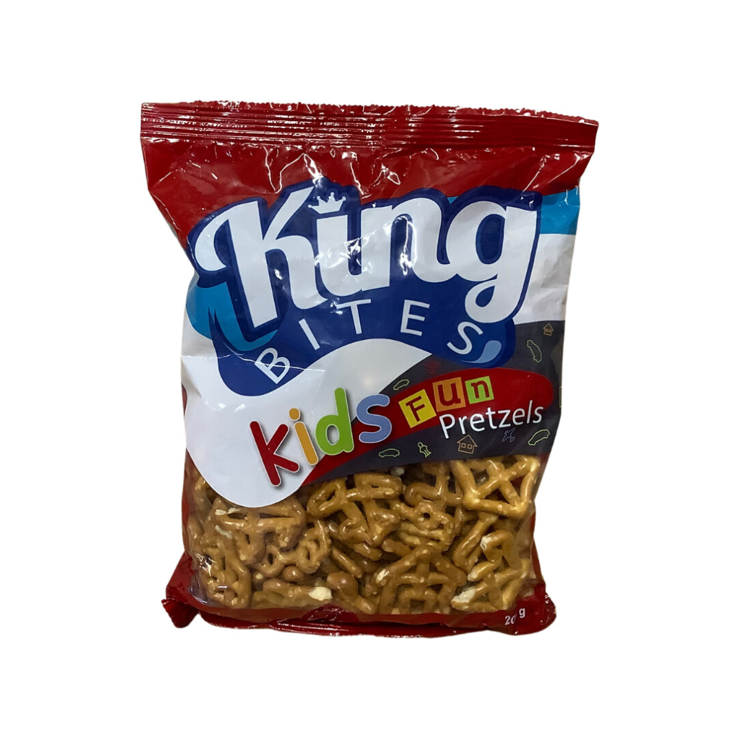 King Bites Kids Fun Pretzels 200g