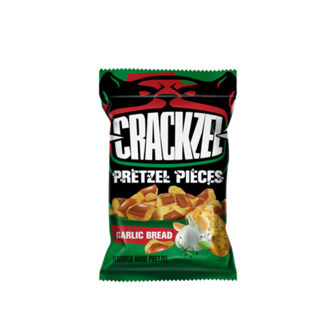 Crackzel Pretzel Pieces Garlic Bread 85g