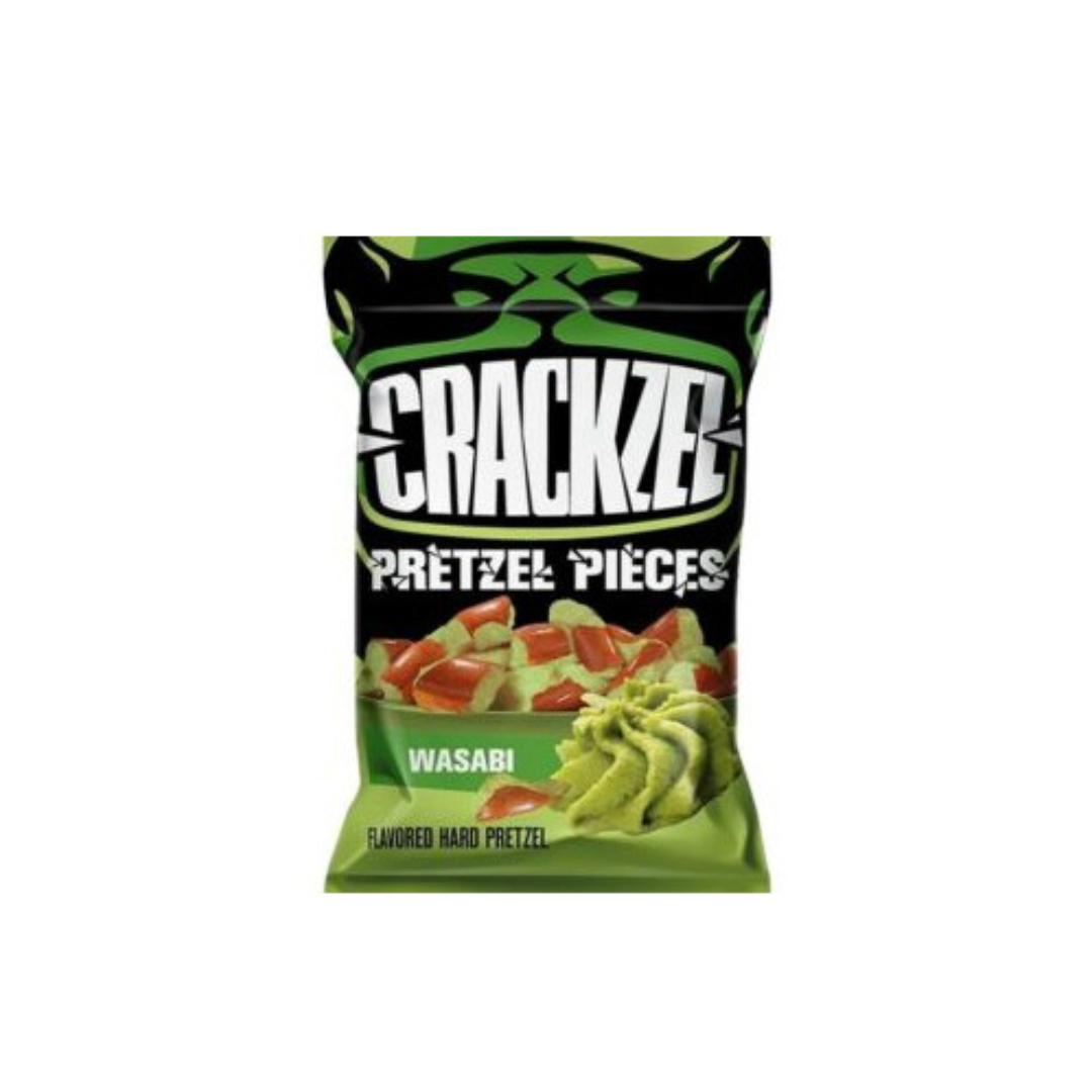 Crackzel Wasabi Pretzel Pieces 85g