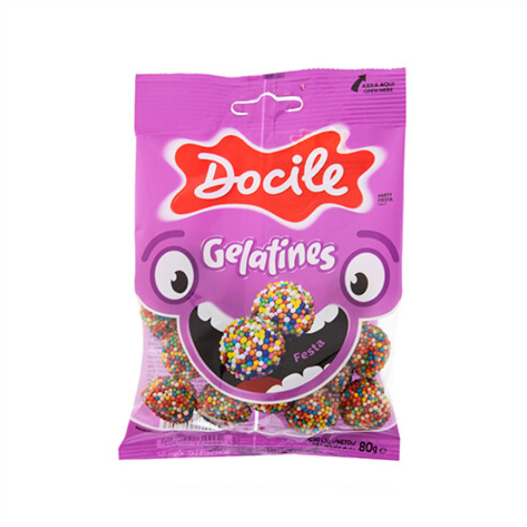 Docile Gelatines Fiesta Berries 80g