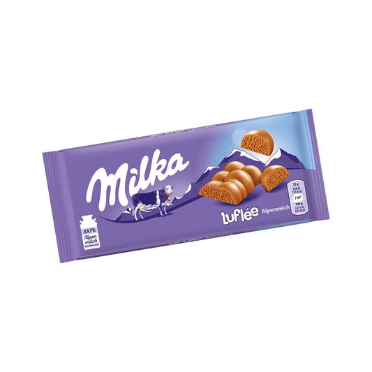 Milka Slab Luflee Bubbly Milk 90g