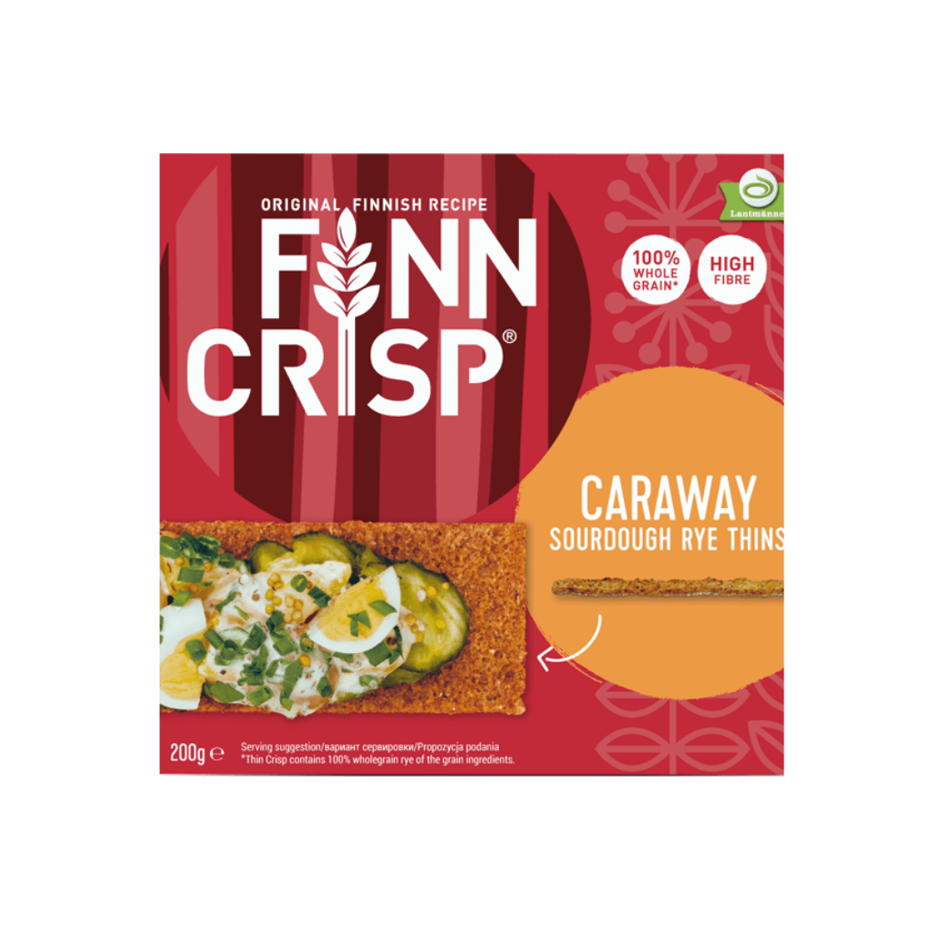 Finn Crisp Thin Caraway Kummin 200g