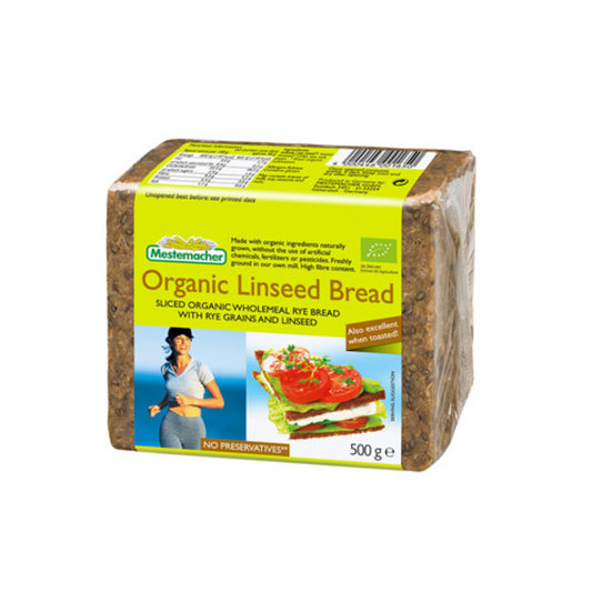 Mestemacher Organic Linseed Bread 500g