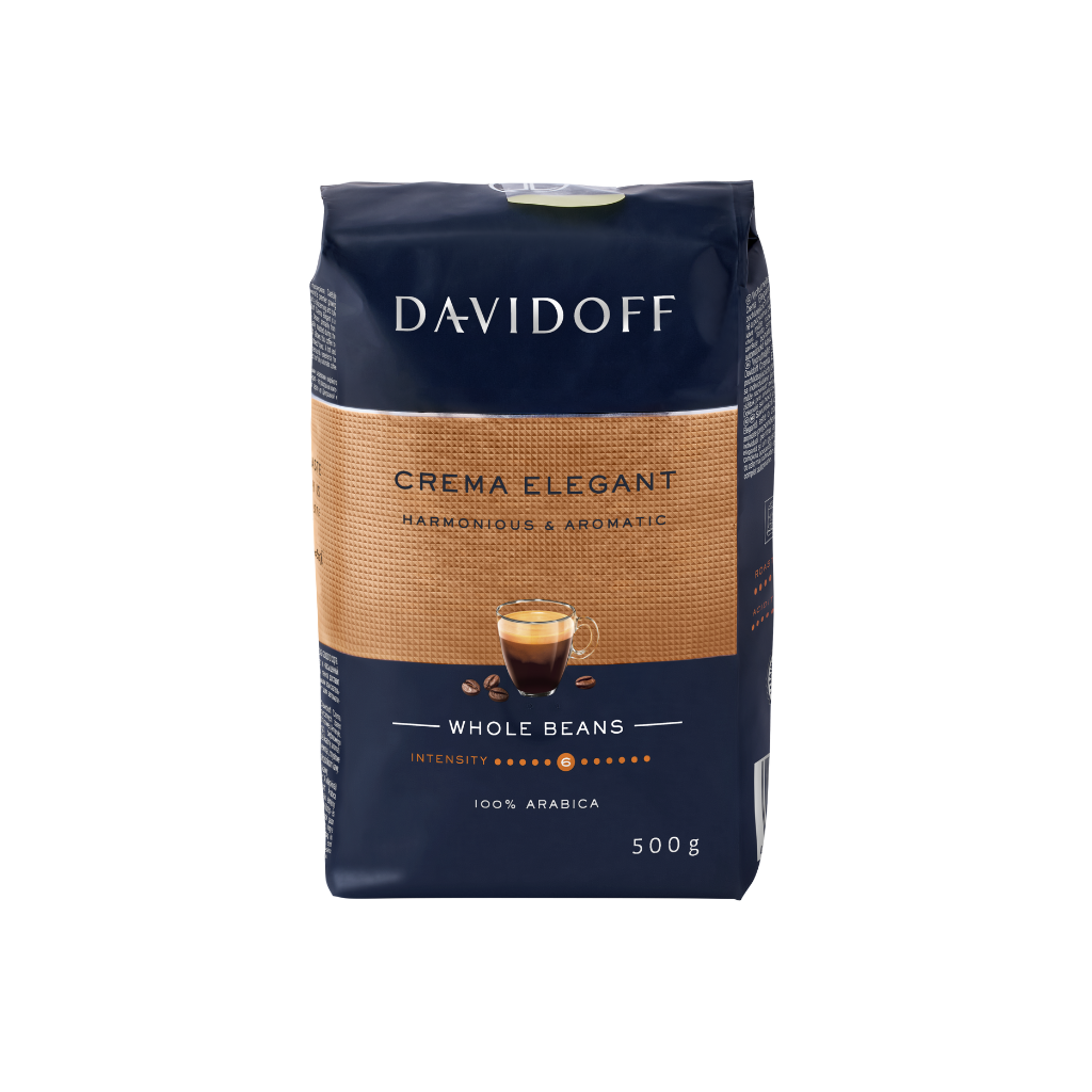 DAVIDOFF Crema Elegant Whole Beans 500g